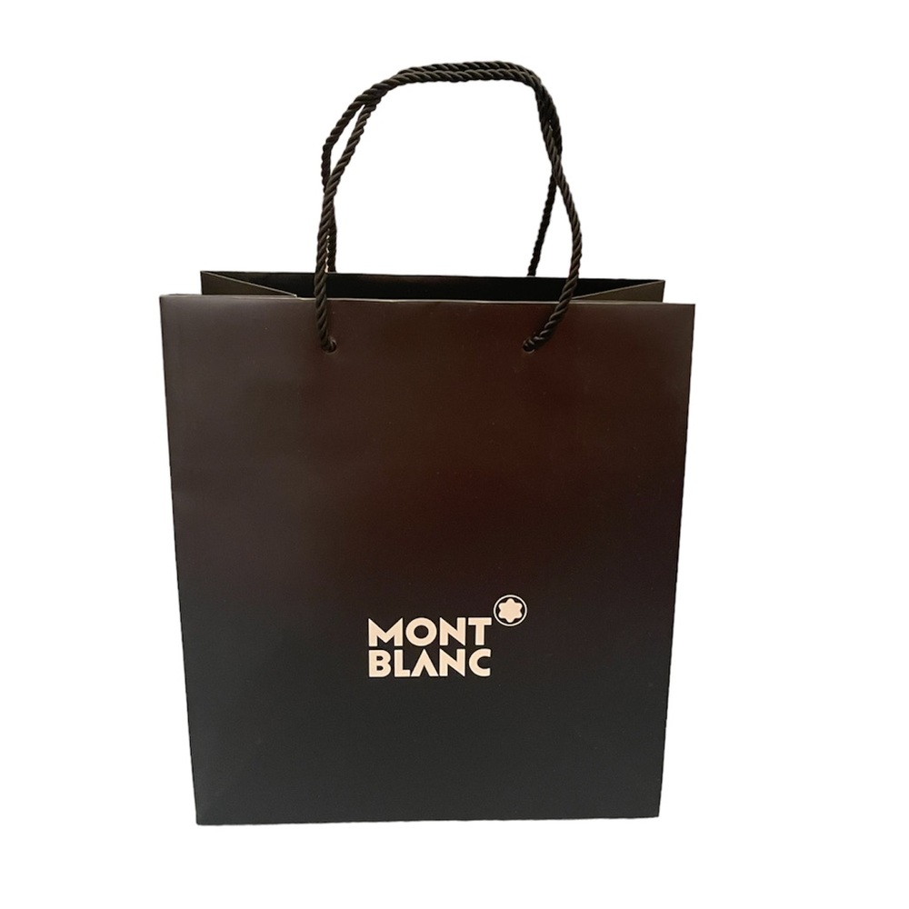 MONT BLANC medium shopping bags /thick cardboard bags original brand bags